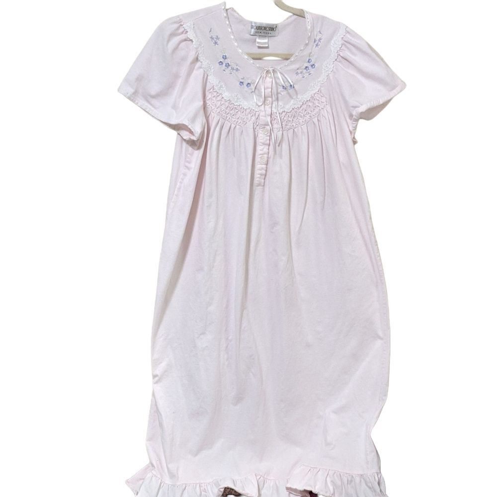 Brownstone studio New York cotton nightgown prairie romantic farmhouse Large